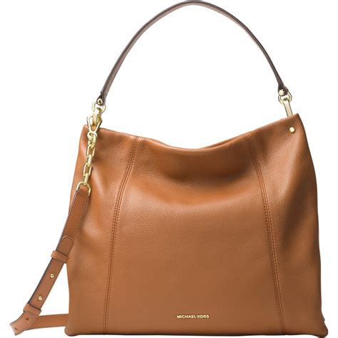 michael kors lex large convertible hobo bag|Michael Kors Brown Leather Large Lex Convertible Hobo Bag .